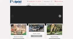 Desktop Screenshot of footprint.ae
